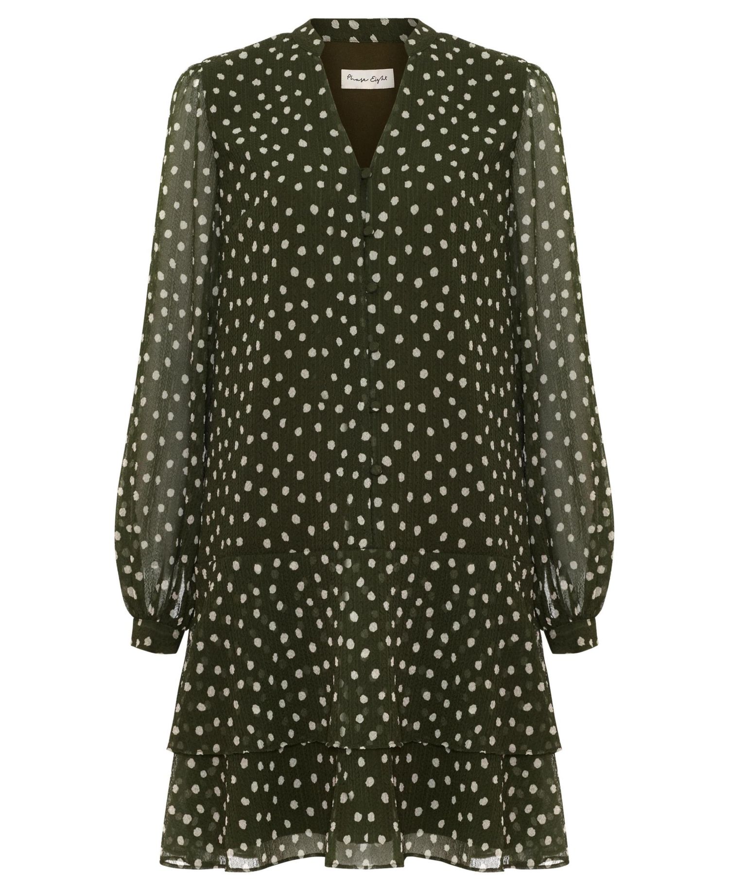 Women's Alma Tiered Ruffle Long-Sleeve Dress