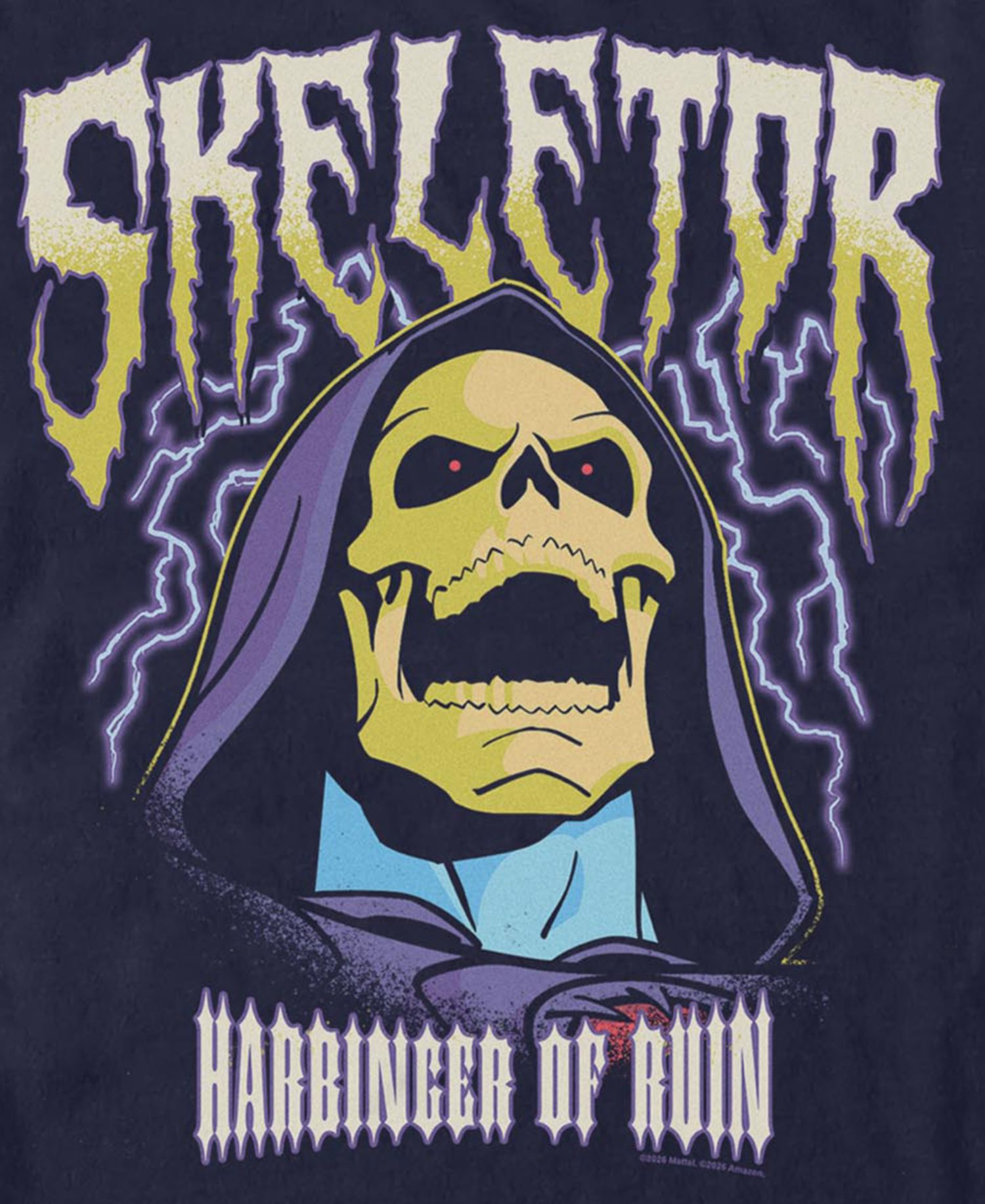 Men's Masters of the Universe Metaltor Head Graphic Retro T-Shirt