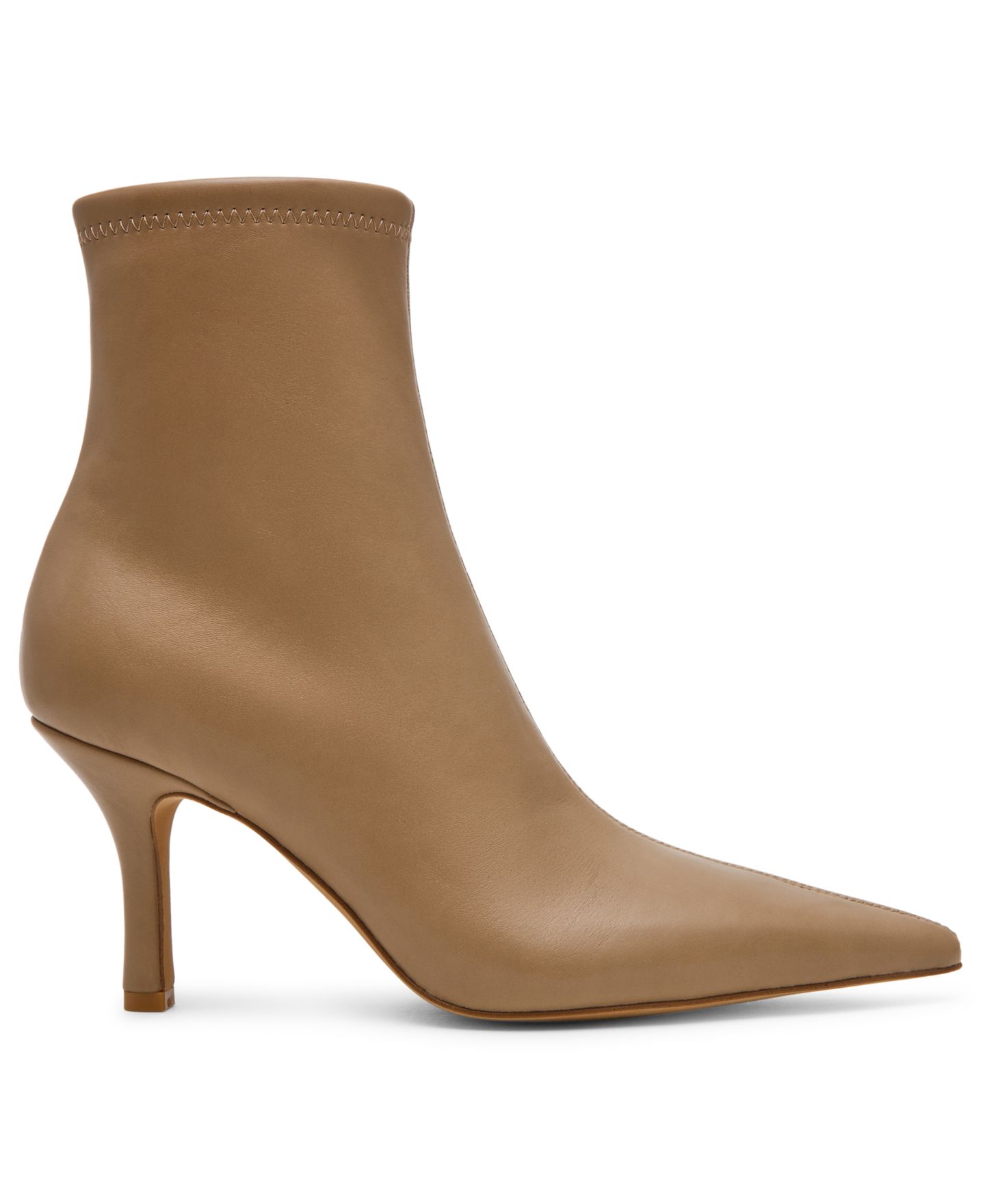 Женские ботинки Steve Madden Tashey Pointed Toe Mid-Heel Dress Booties, цвет: Серо-коричневый — фото 2