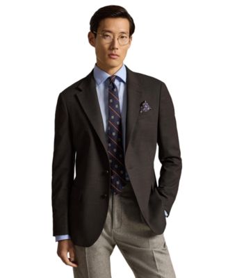 Men's Modern-Fit Wool-Blend Birdseye Suit Jacket