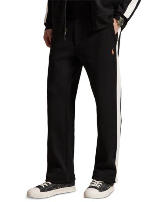 Men's Double-Knit Striped Track Pants