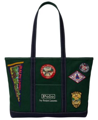 Logo-Patch Outdoors-Inspired Canvas Tote