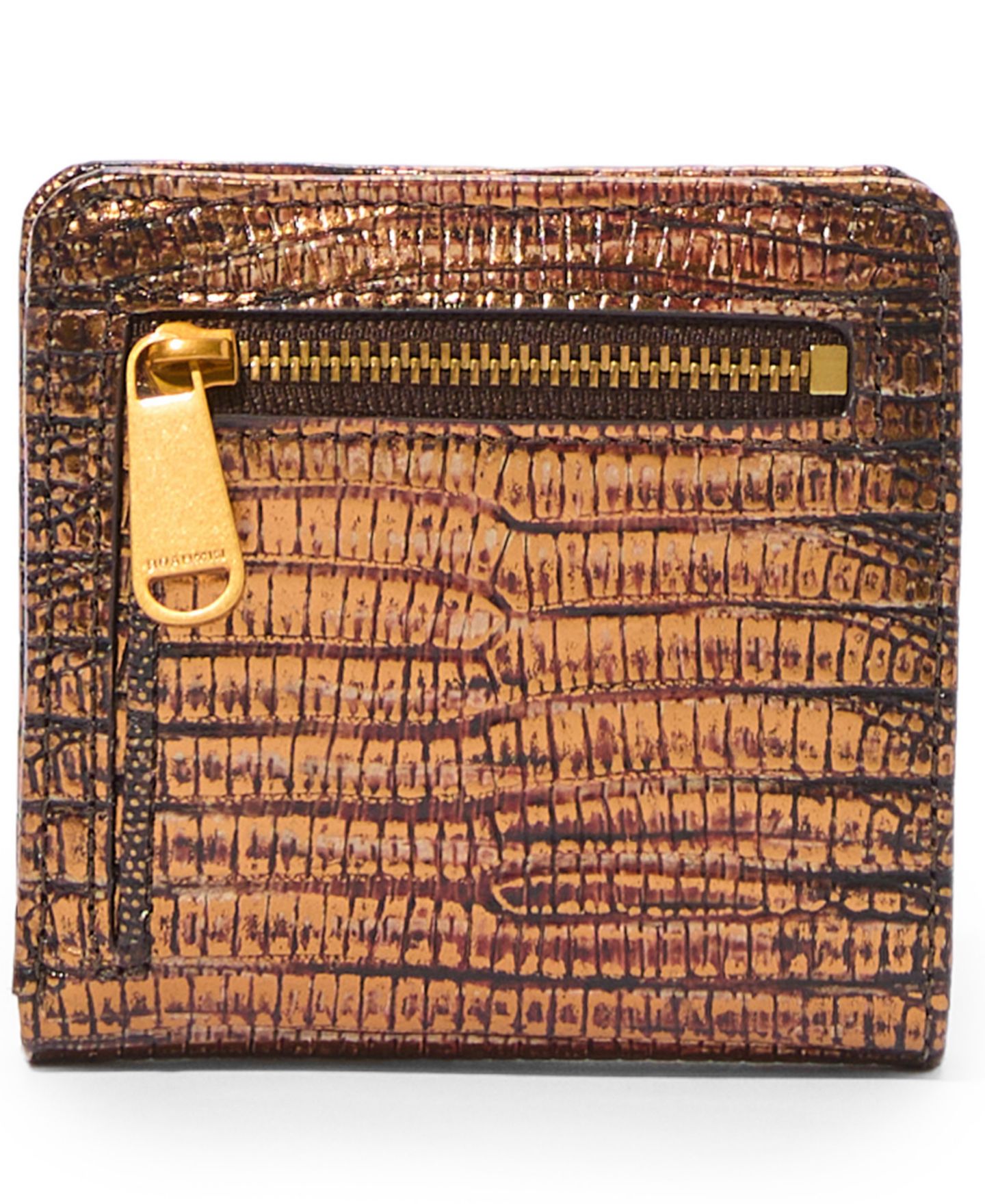 Женский кошелёк Brahmin Jane Boundless Mini Wallet, цвет: Шоколадный — фото 2