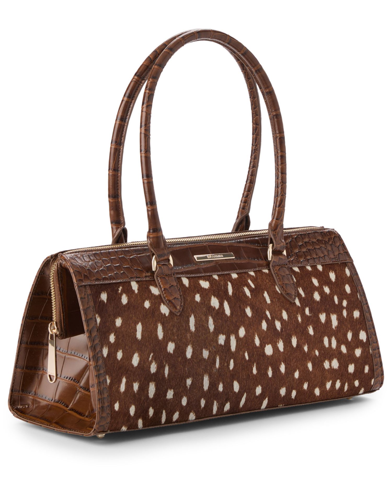 Sophia Large Leather Satchel Bag