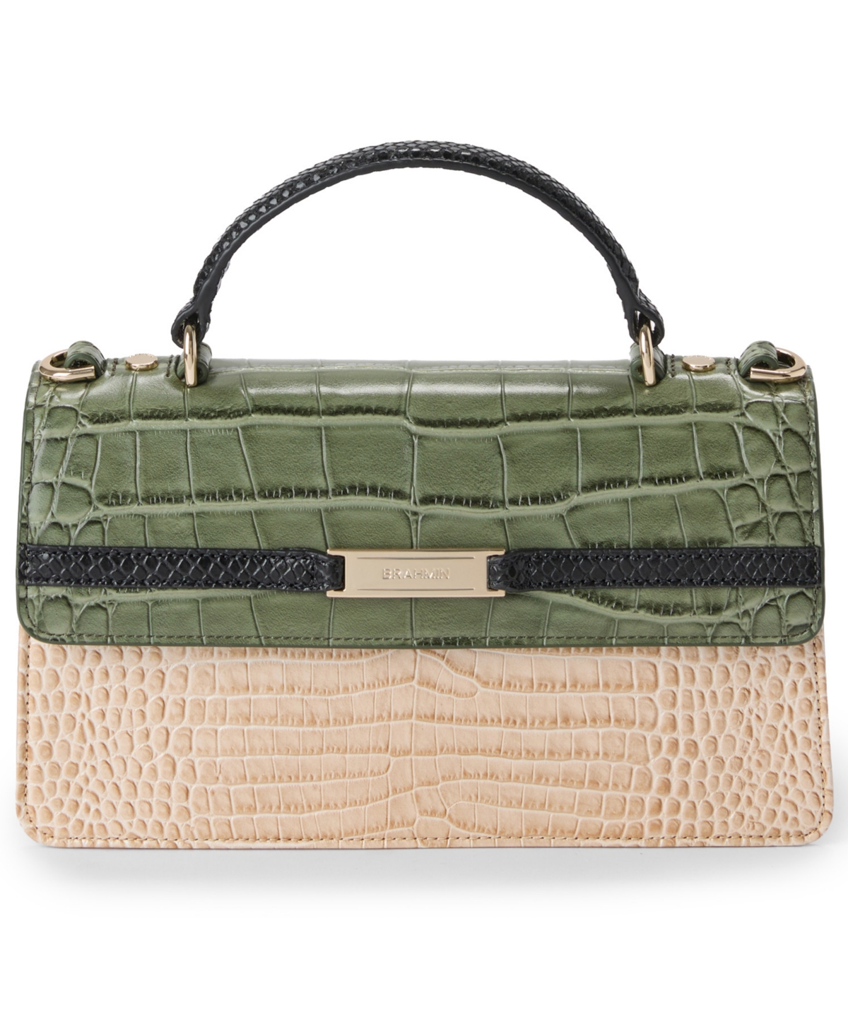 Brahmin Genie Hawthorn Small Crossbody Handbag