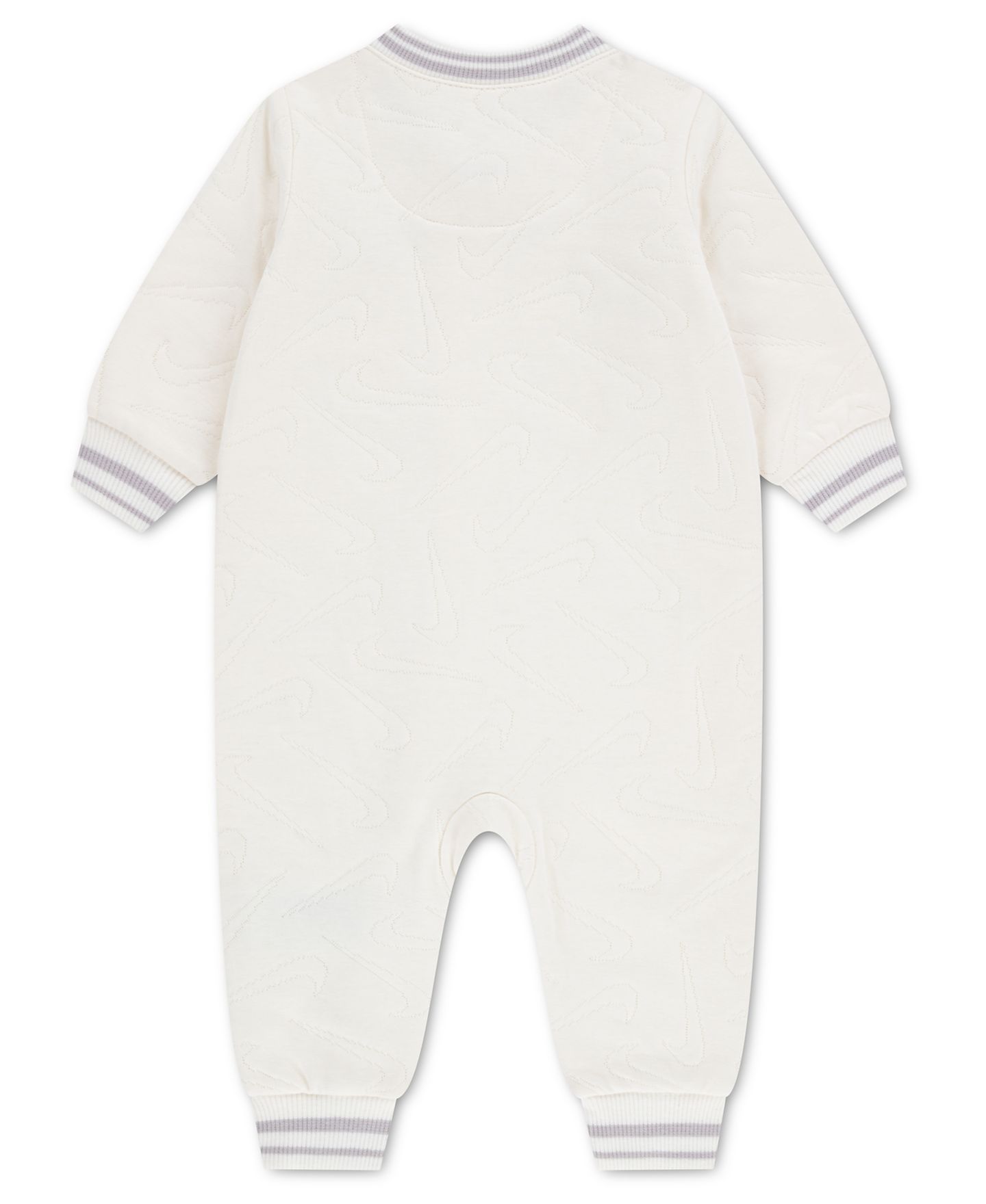 Детский комбинезон Nike Readyset. Grow. Long-Sleeve Zip-Up Coverall, цвет: Бледная слоновая кость — фото 2