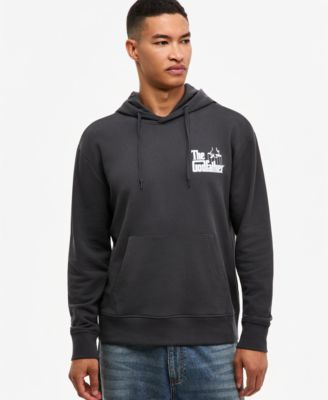 Men's Godfather Pullover Graphic Relaxed-Fit Hoodie