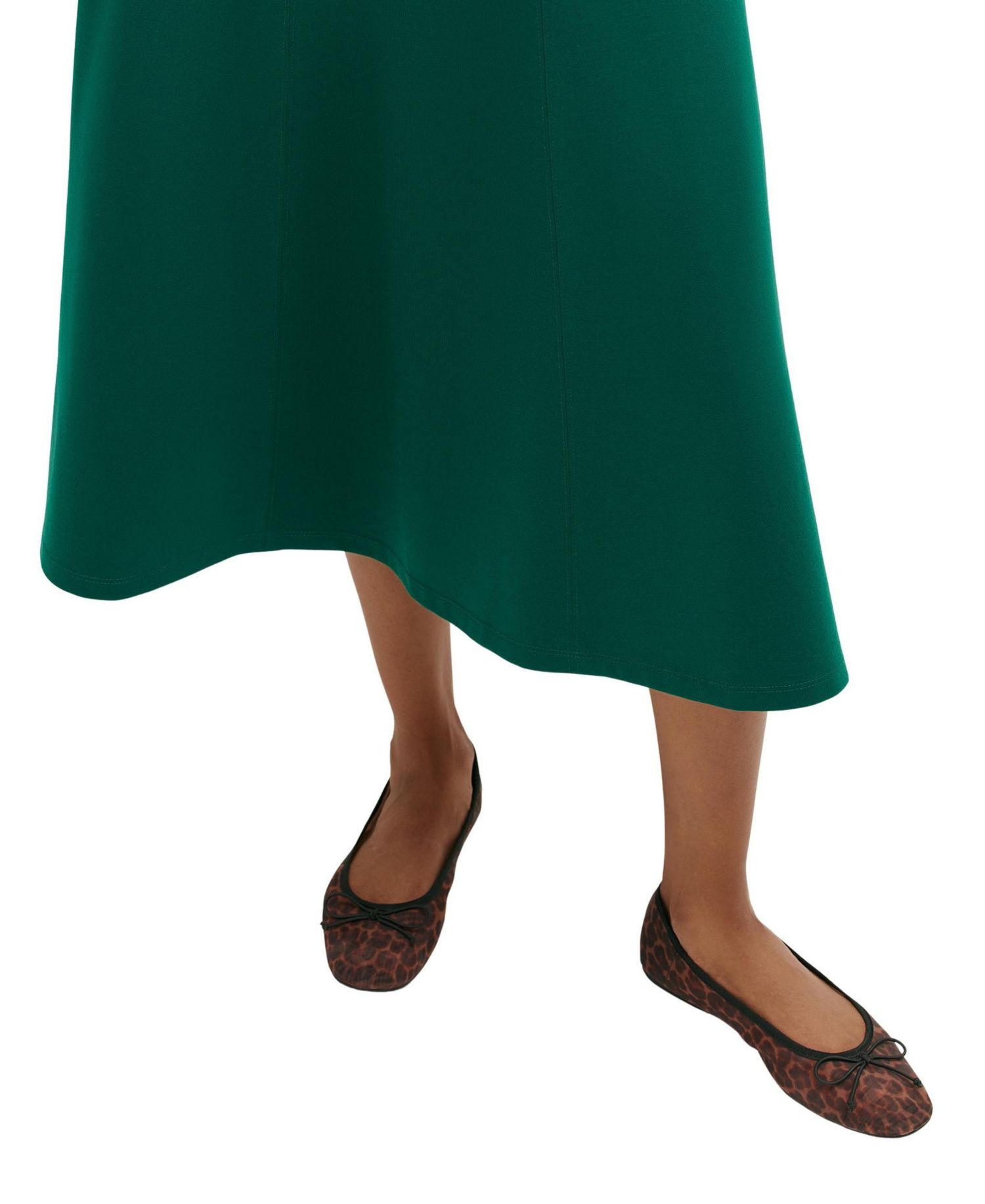Women's Mae High-Waisted A-Line Midi Skirt