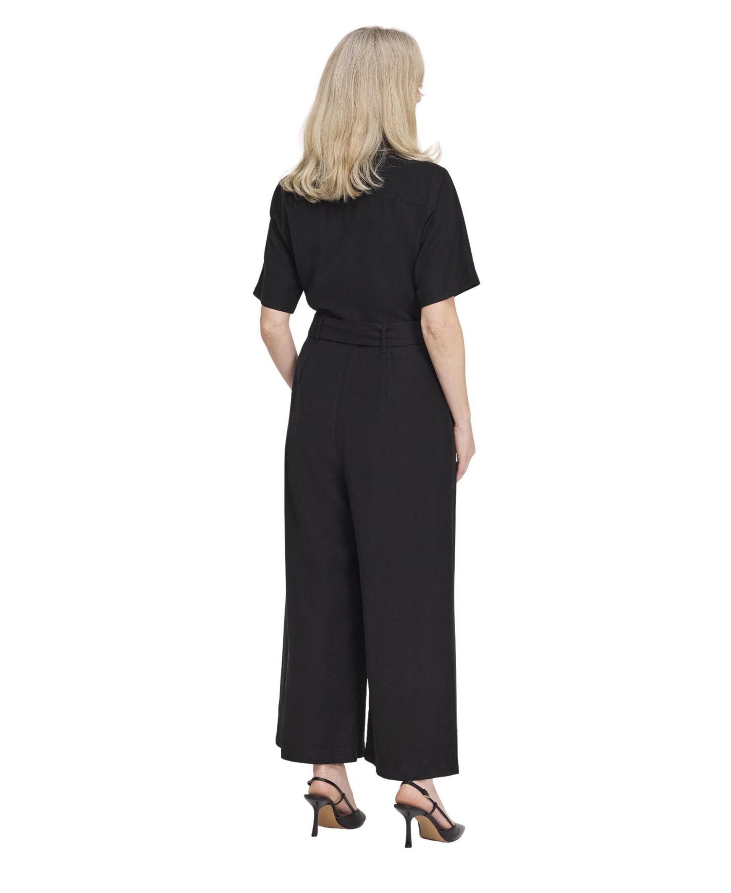 Women's Marie Wide Leg Cropped Jumpsuit