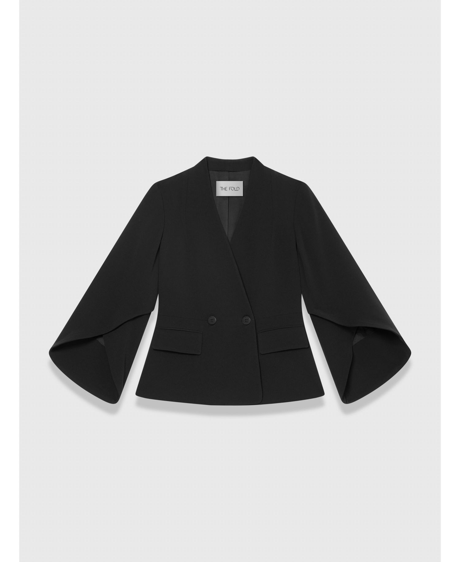 Women's Ansdell Clever Crepe Cape-Sleeve Blazer