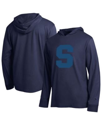 Men's Syracuse Orange Tonal All-Star Graphic Long-Sleeve Hooded Sweatshirt