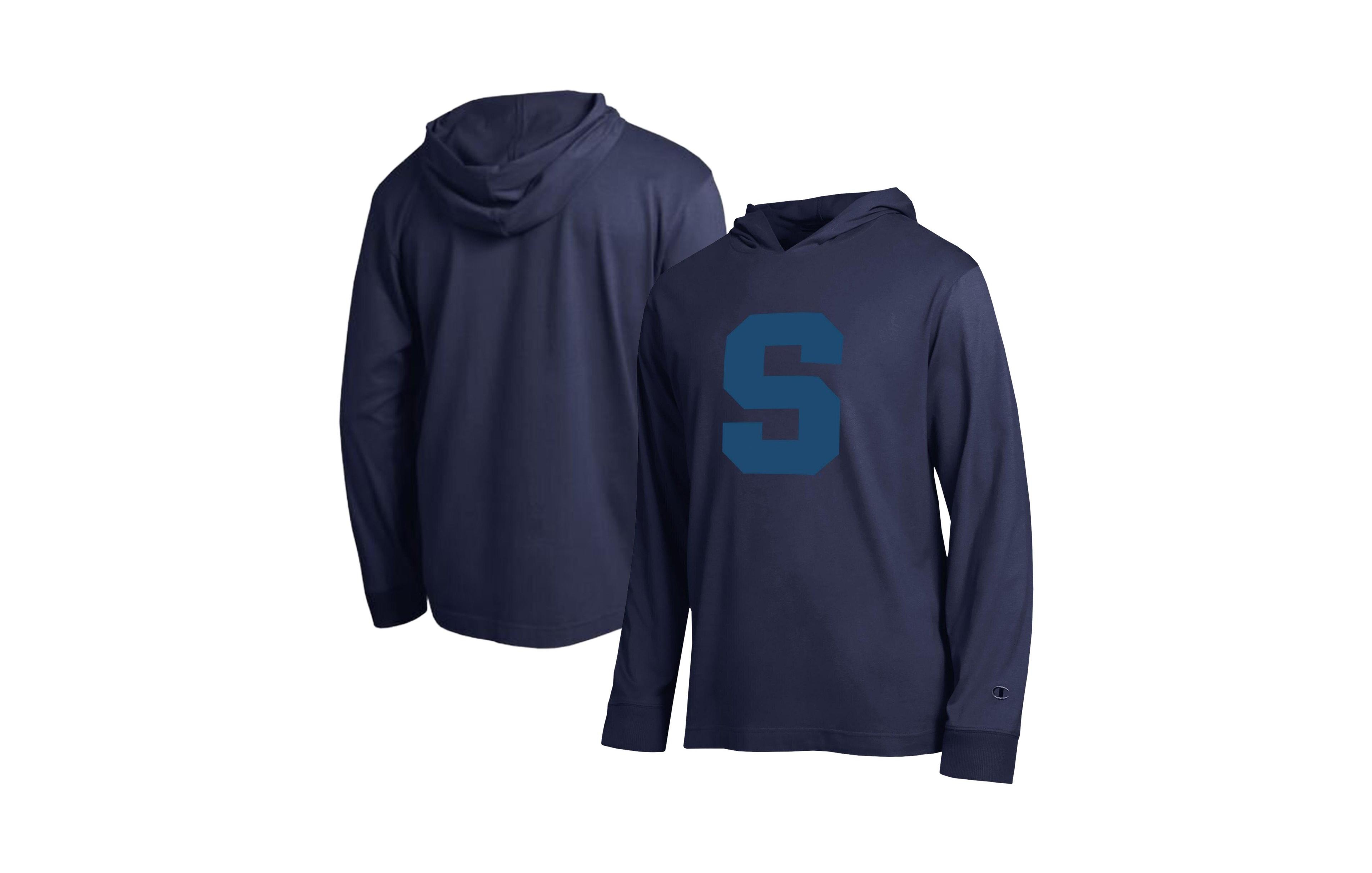 Champion Men's Syracuse Orange Tonal All-Star Graphic Long-Sleeve Hooded Sweatshirt