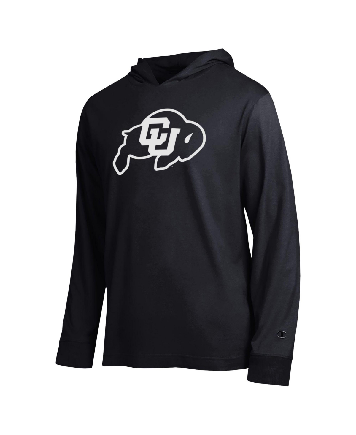 Champion Men's Black Colorado Buffaloes Tonal All-Star Long Sleeve Hooded Sweatshirt