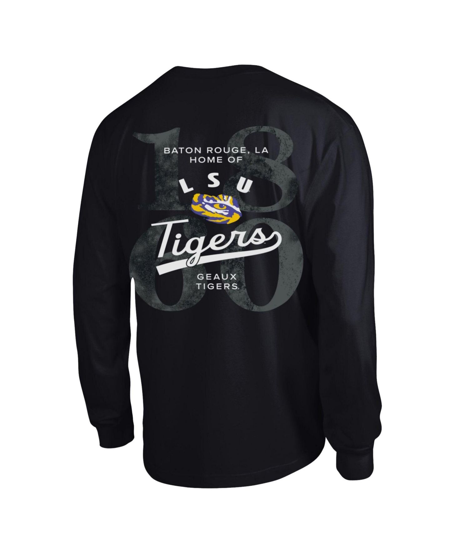 Мужская футболка Champion Black LSU Tigers Laminated All-Star Long Sleeve — фото 2