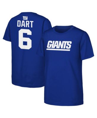 Boy's and Girl's 4-20 New York Giants Jaxson Dart T-Shirt