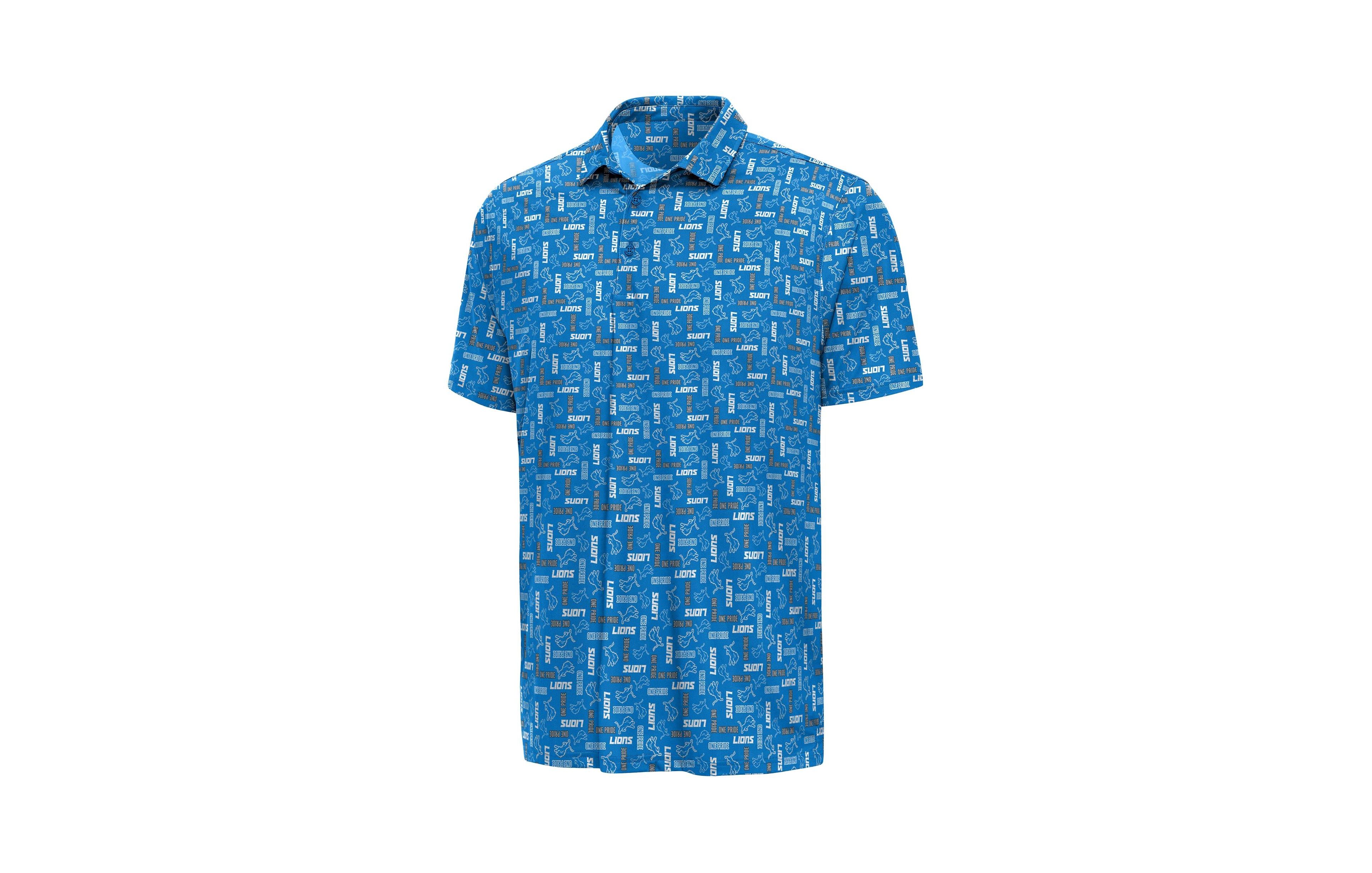Antigua Men's Detroit Lions Season Tickets Classic-Fit Polo Shirt
