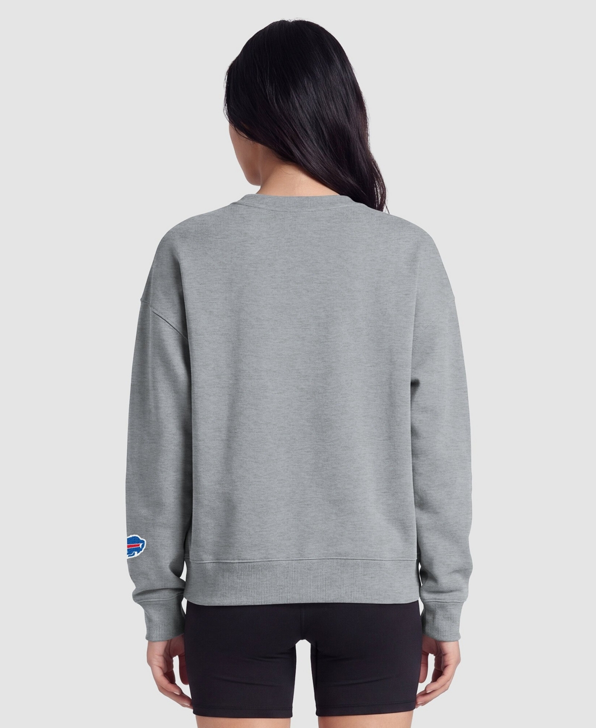 Champion Women's Buffalo Bills Fleece-Lined Crewneck Sweatshirt