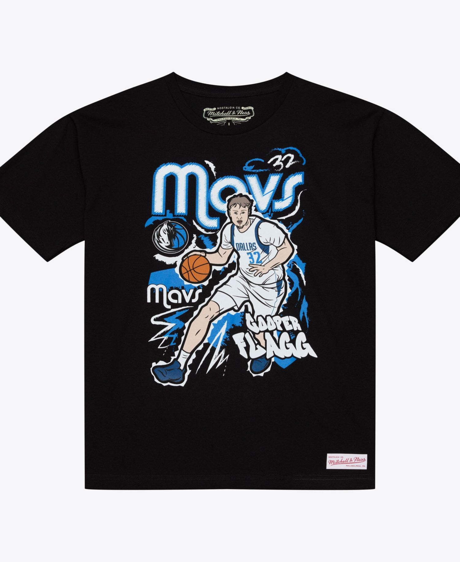Men's Dallas Mavericks Cooper Flagg Chalked Up T-Shirt