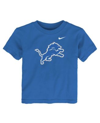 Boys' and Girls' 2T-5T Detroit Lions Sensory-Friendly Crewneck T-Shirt