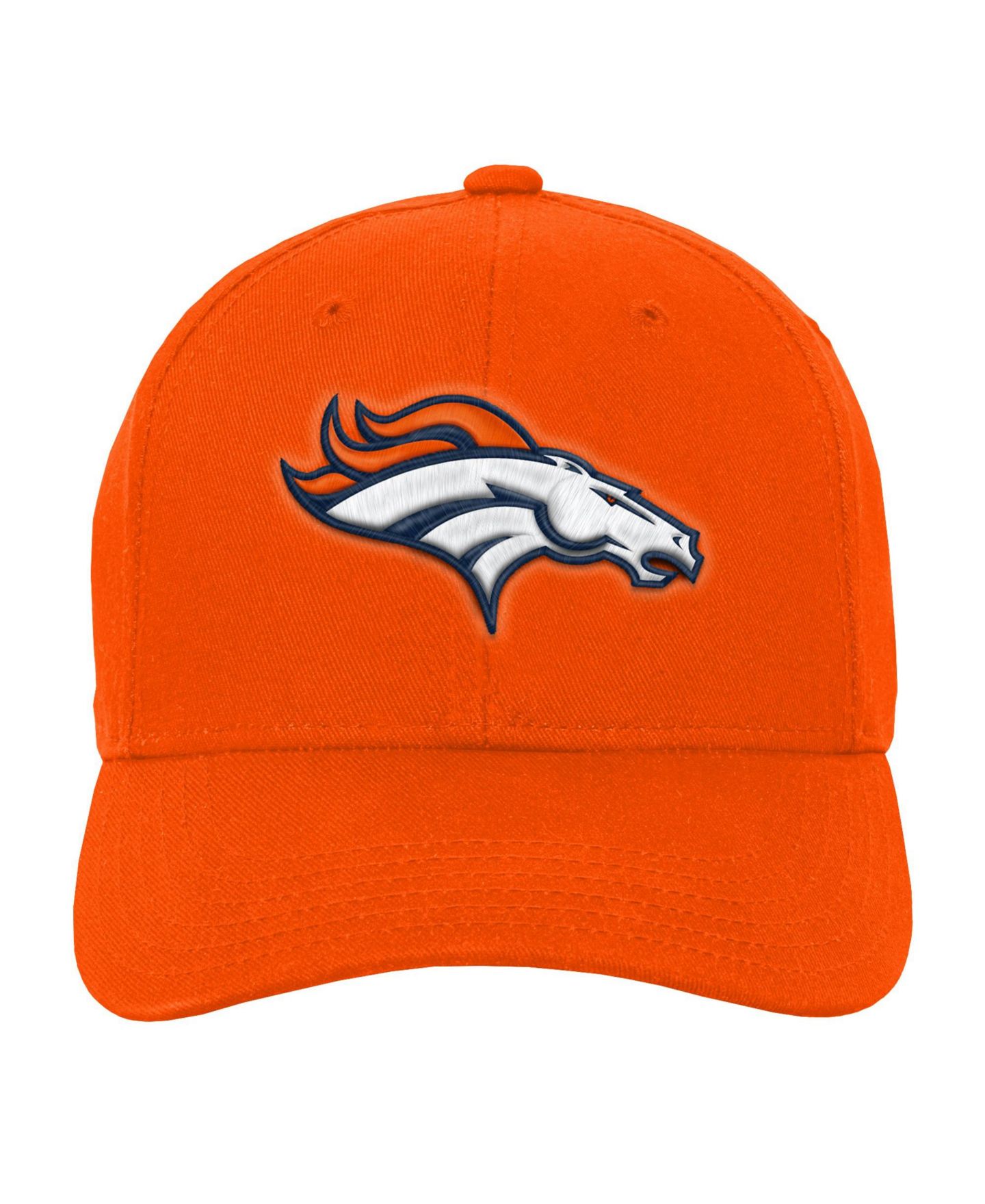 Детская кепка Outerstuff Denver Broncos Curved-Bill High-Crown Snapback Hat — фото 3