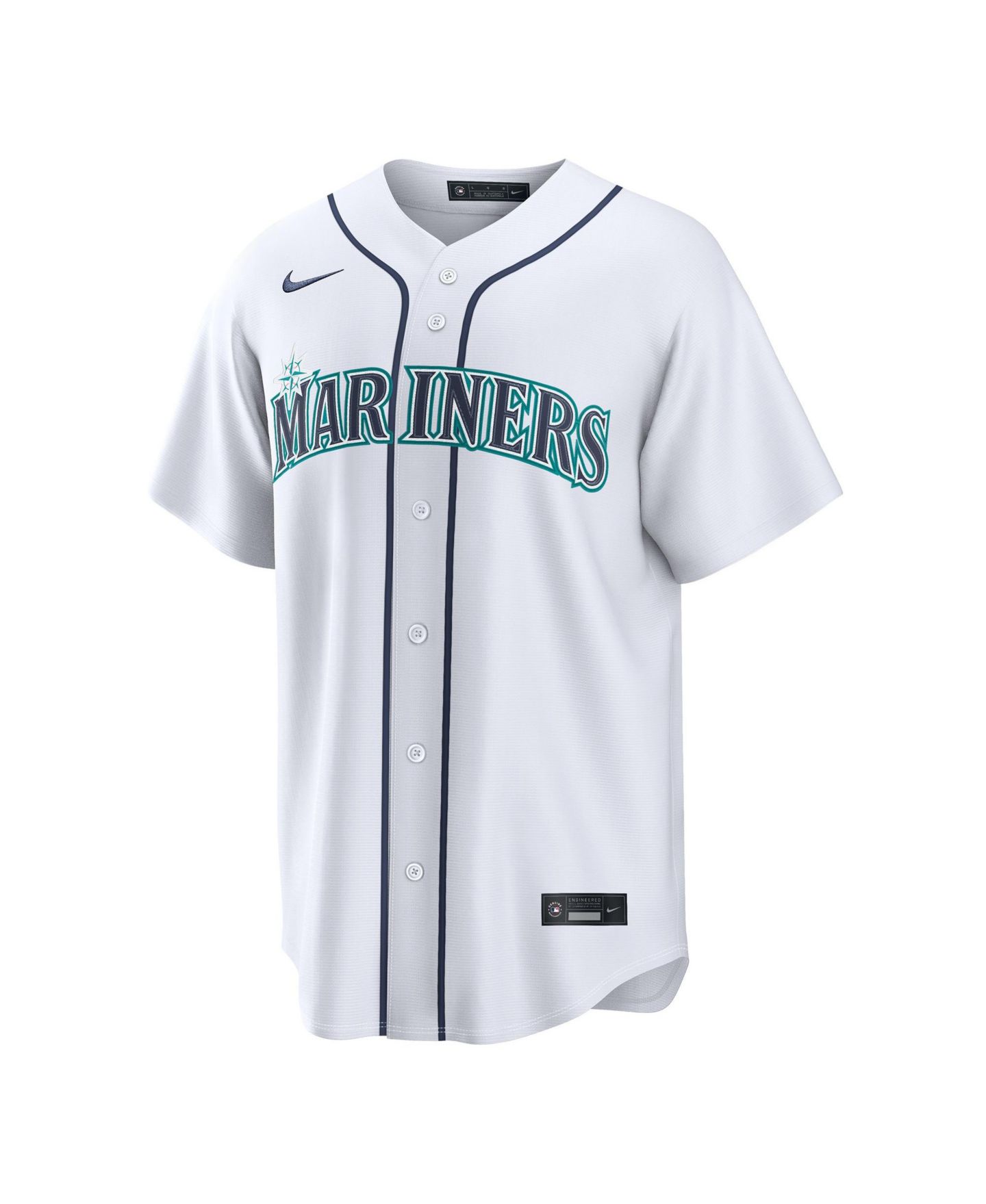 Мужской топ Nike Seattle Mariners Victor Robles Relaxed-Fit Replica Jersey — фото 5
