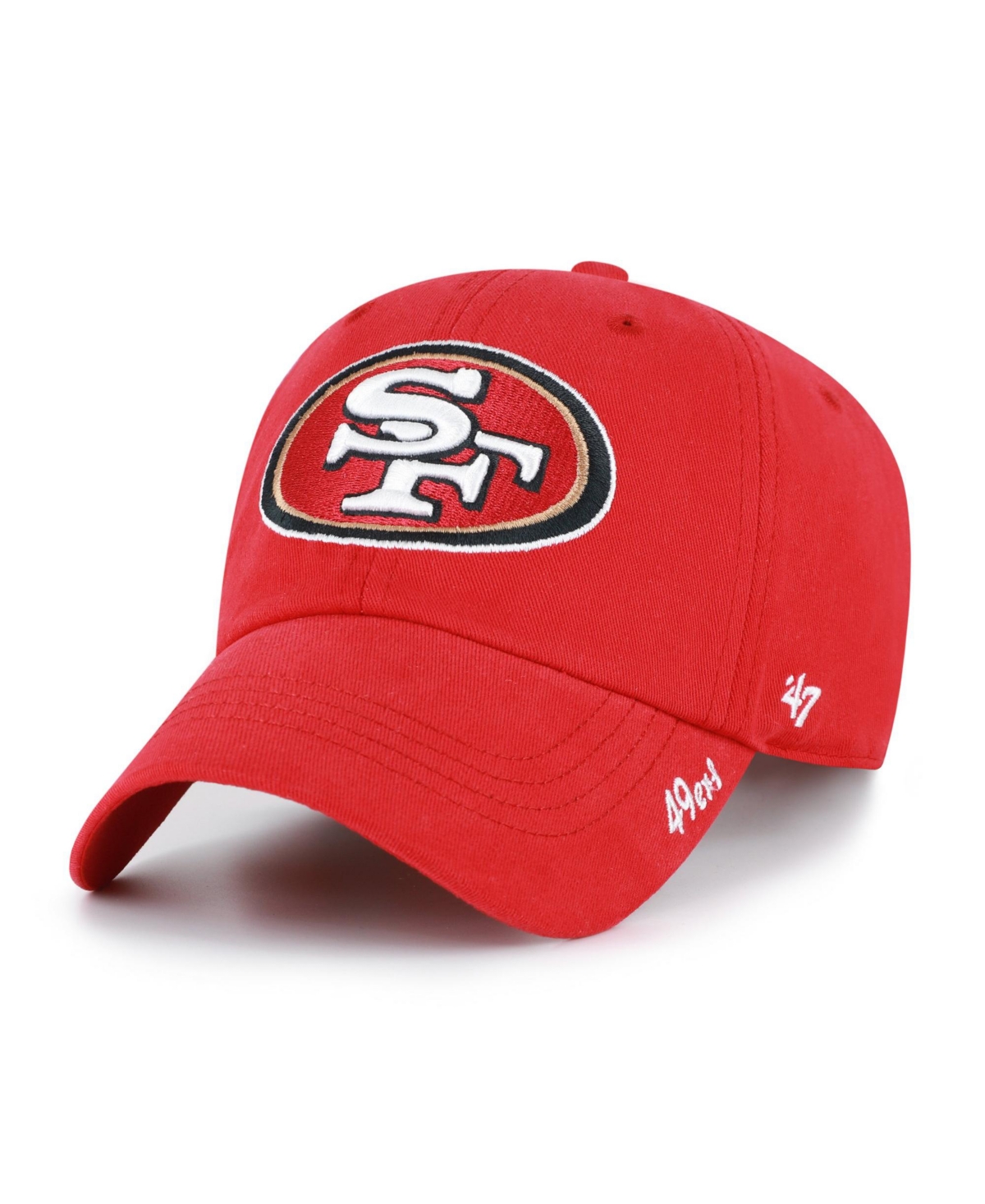 '47 Brand Women's Scarlet San Francisco 49ers Miata Clean Up Adjustable Hat