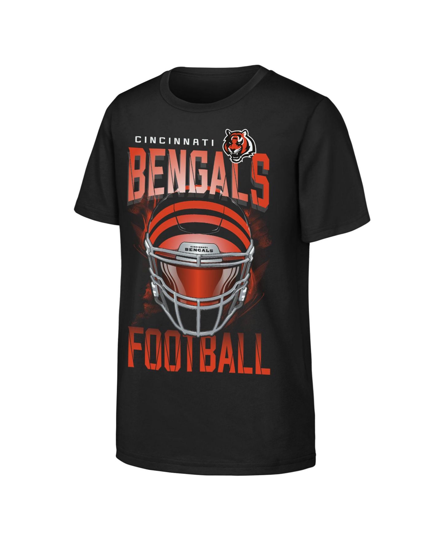 Детская футболка Outerstuff Cincinnati Bengals Full Gear Crewneck — фото 1