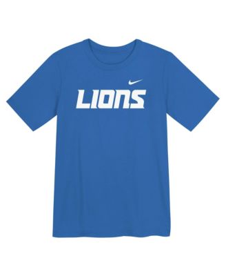 Toddler Boys' and Girls' 2T-5T Detroit Lions Wordmark T-Shirt