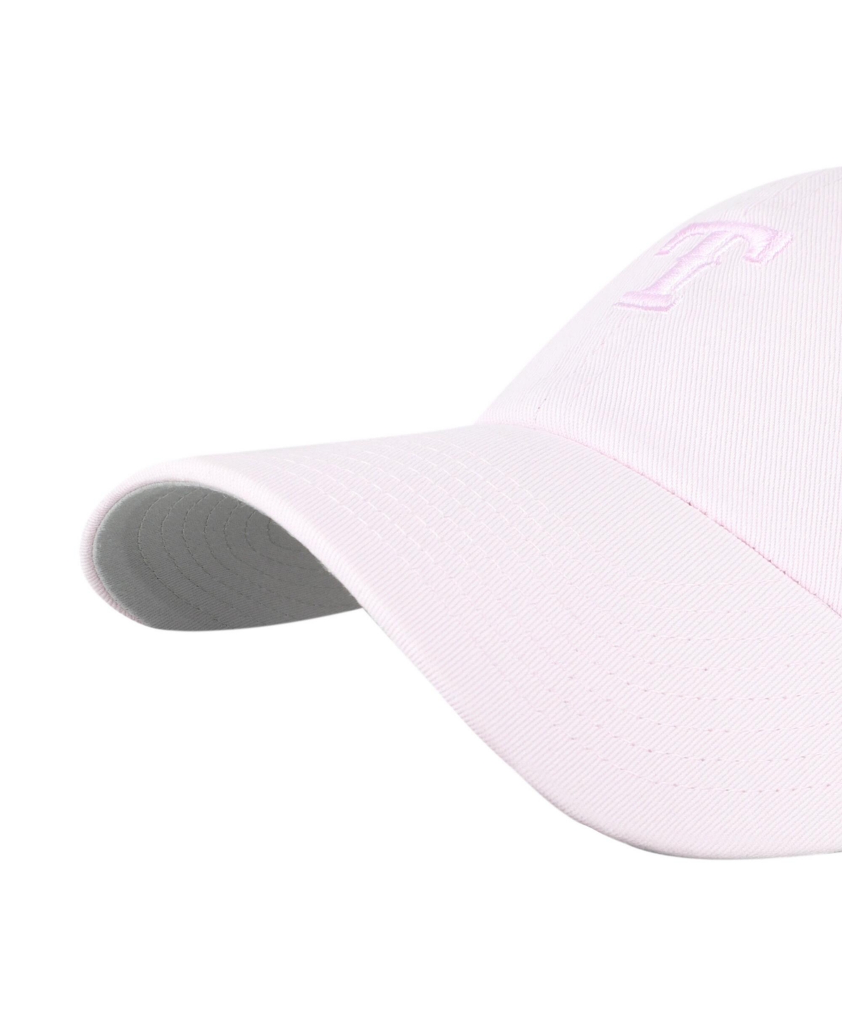 '47 Brand Women's Light Pink Texas Rangers Pastel Clean Up Adjustable Hat