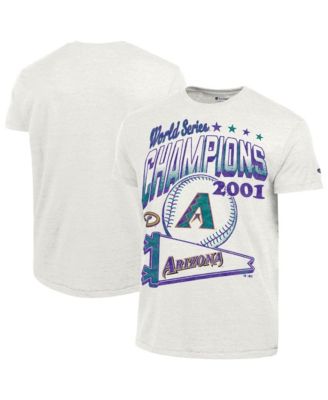 Men's Arizona Diamondbacks Winning Tradition Cooperstown Distressed-Graphic Tri-Blend T-Shirt