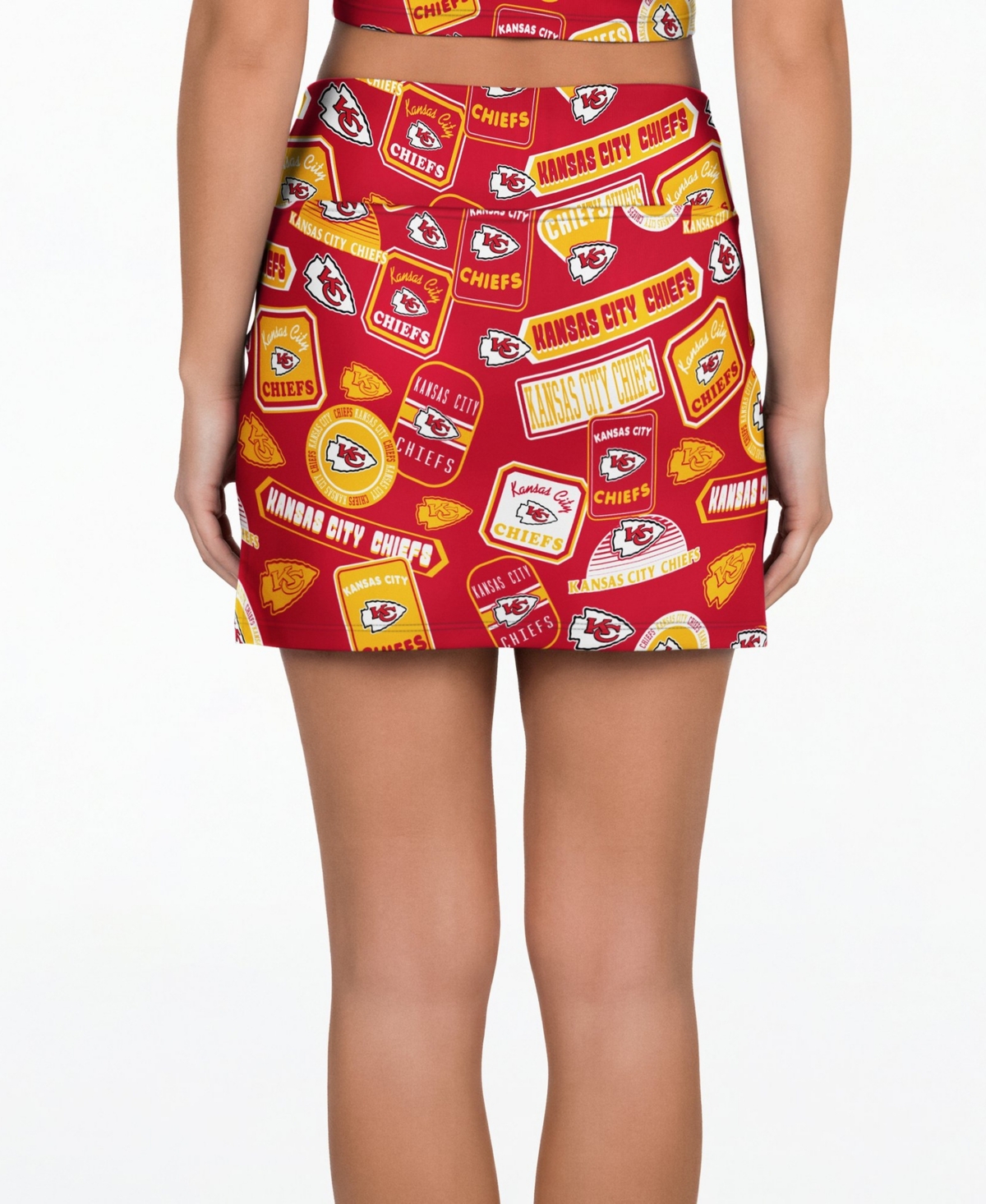 Concepts Sport Women's Red Kansas City Chiefs Grady Sleep Skort