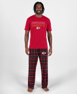 Men's Red Kansas City Chiefs Highland Sleep Set