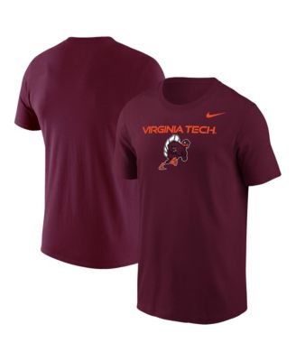 Men's Rushing Hokie Virginia Tech Hokies Dri-FIT Screen Print T-Shirt