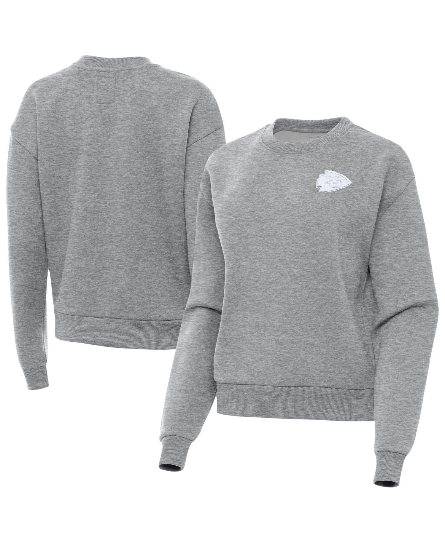 Women's Kansas City Chiefs Crewneck Pullover Sweatshirt