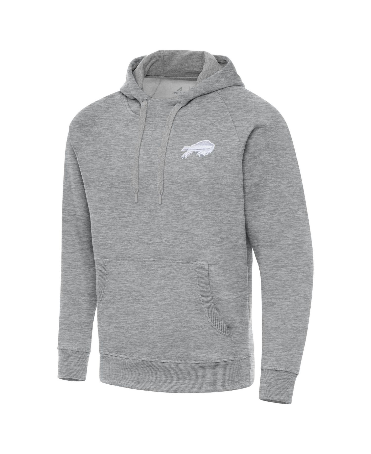 Men's Buffalo Bills Victory Brushed Fleece Raglan Pullover Hoodie
