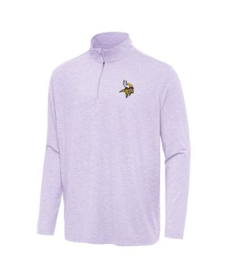 Men's Lavender Minnesota Vikings Hunk Quarter-Zip Jacket