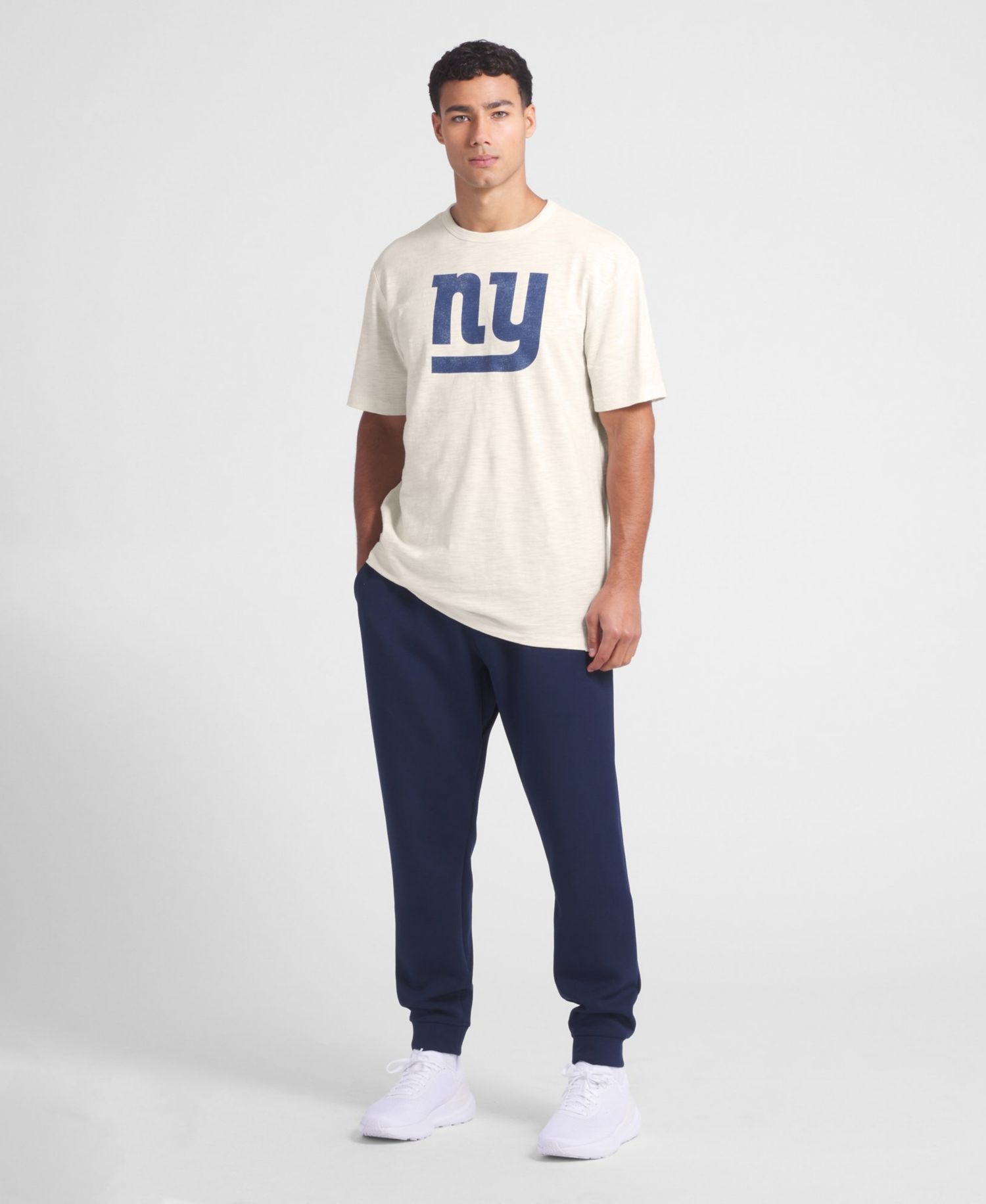 Men's New York Giants Slub Distressed T-Shirt