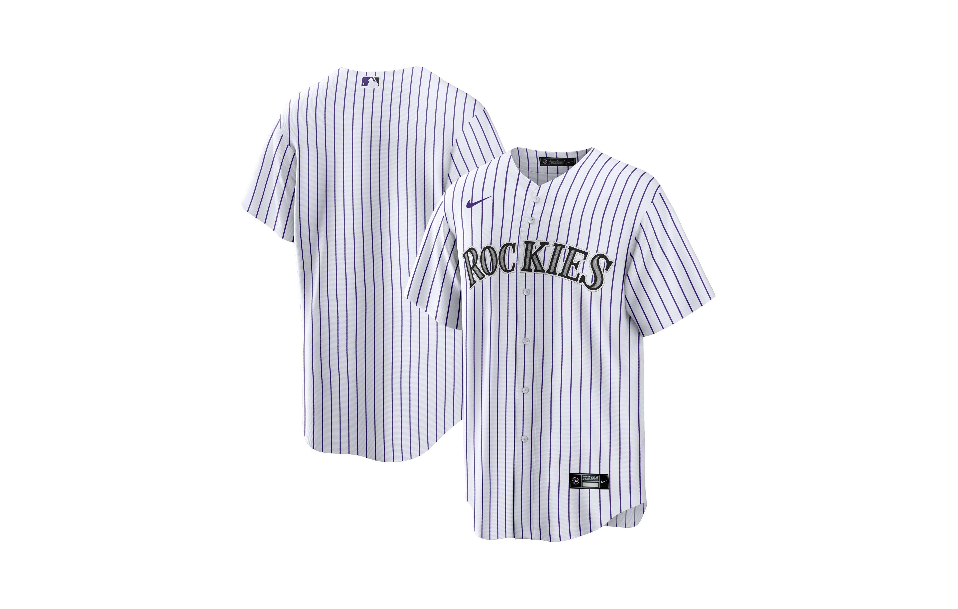 Nike Men's Big & Tall Colorado Rockies Home Replica Relaxed Fit Jersey