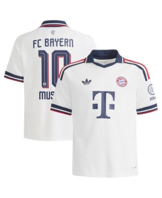 Big Boys and Girls Jamal Musiala White Bayern Munich 2026/27 Away Replica Jersey