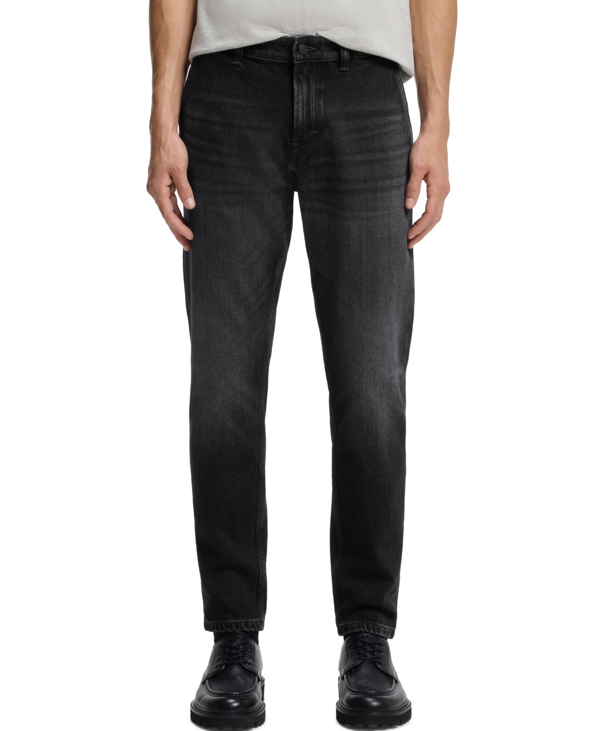Boss by Hugo Men's Comfort-Stretch Denim Tapered-Fit Jeans