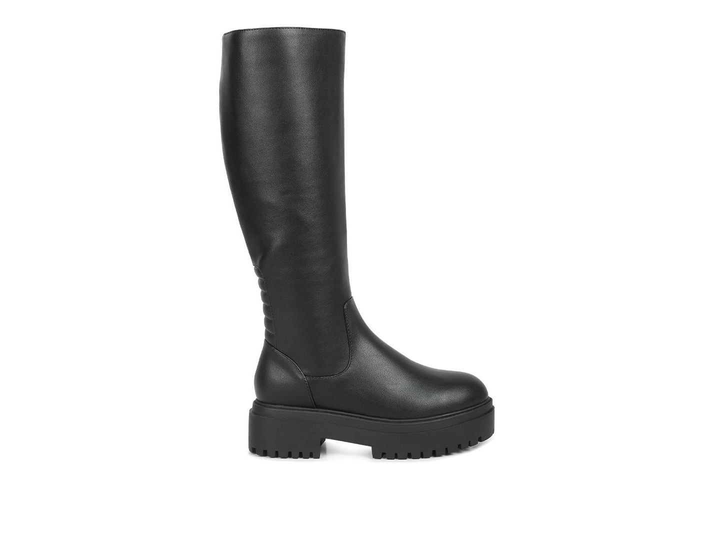 Женские ботинки London Rag Axle Knee Boot, цвет: Чёрная искусственная кожа — фото 6