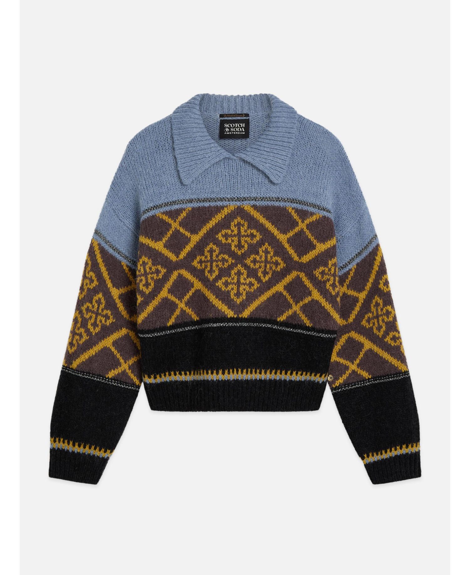 Women's Fair Isle Boxy-Fit Pullover