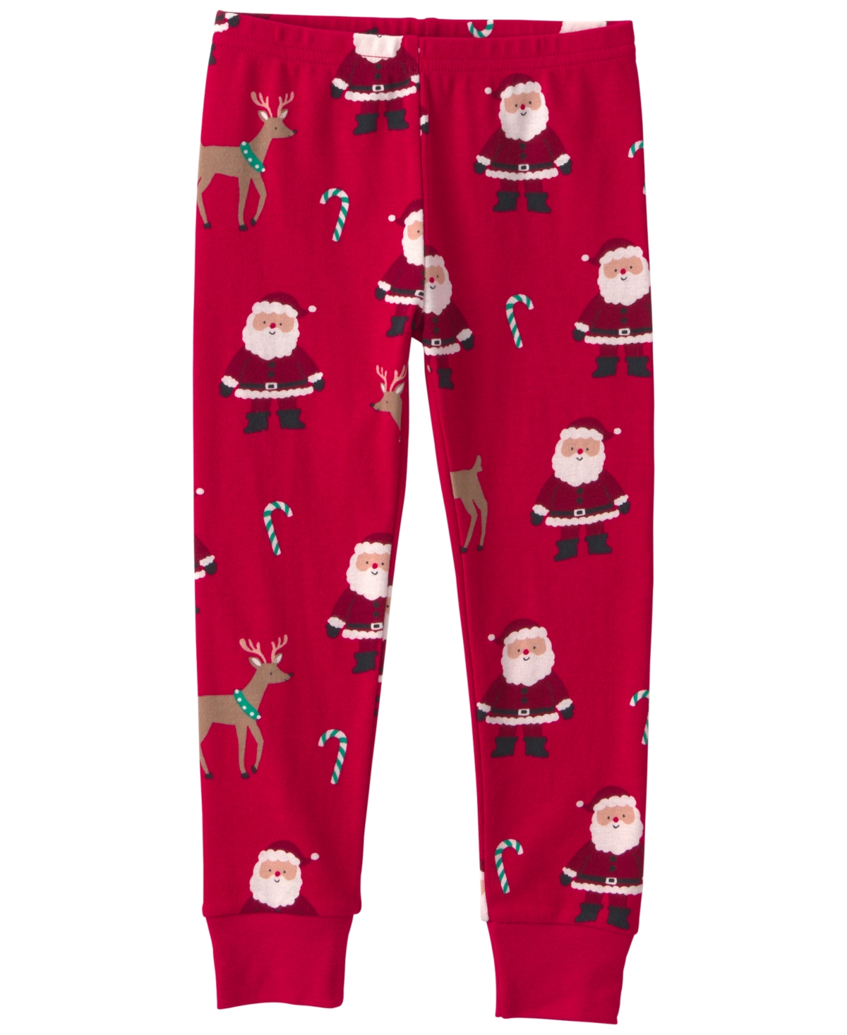 Carter's Toddler Boys' and Girls' 2T-5T Christmas Long-Sleeve Top Pants, 2-Piece Pajama Set