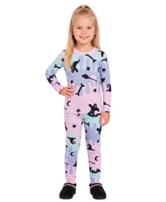 Toddler Girls' 2T-4T Pumpkin Print Pajama, 2-Piece Set