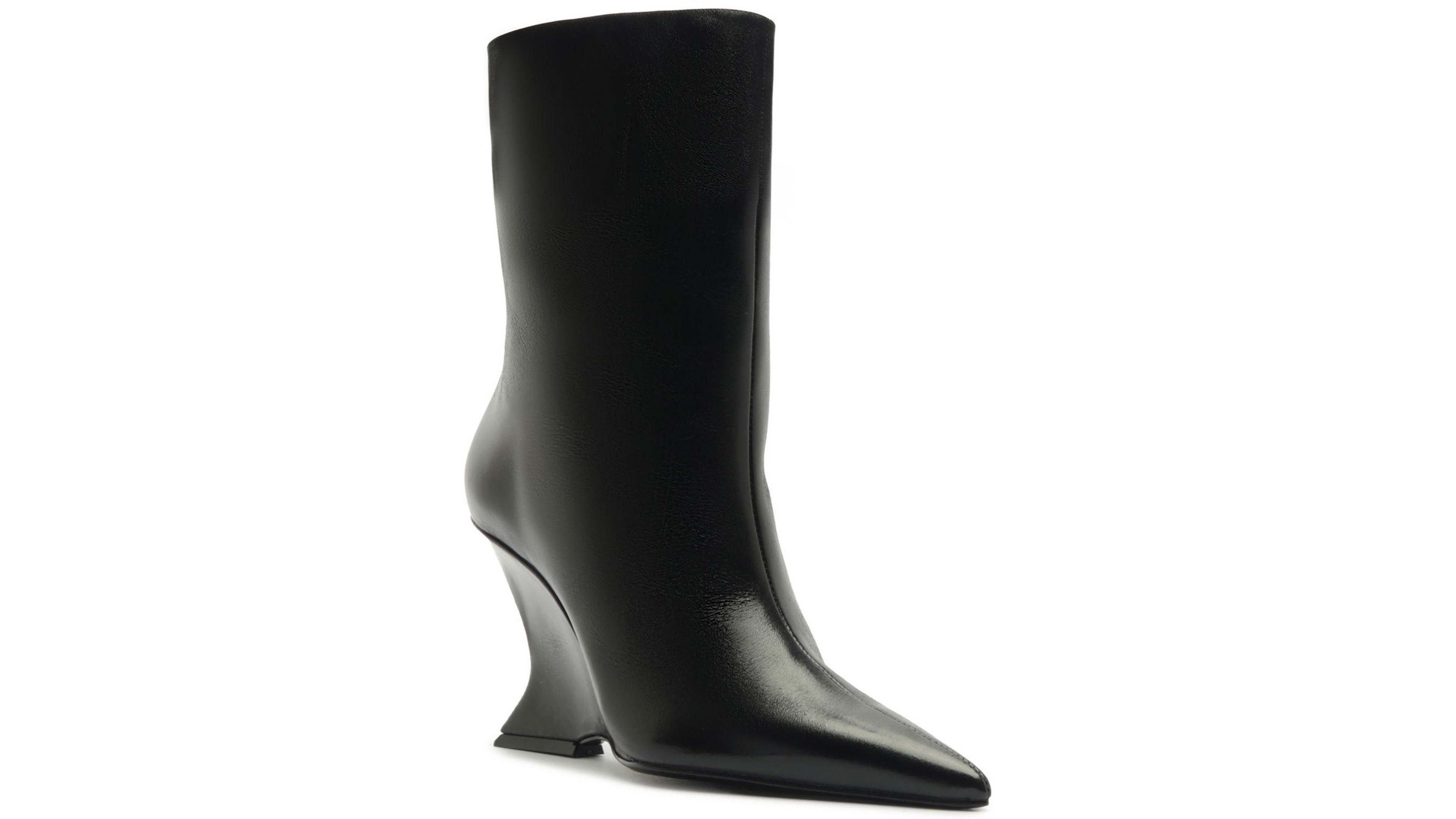 Schutz Women's Siena Wedge Dress Booties