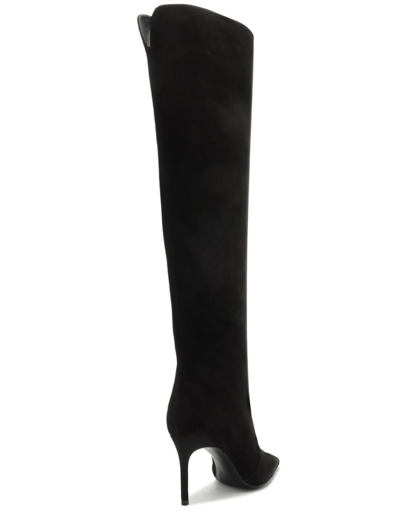 Женские ботинки Schutz Mikki Over The Knee Pointed Toe, цвет: Чёрный — фото 6