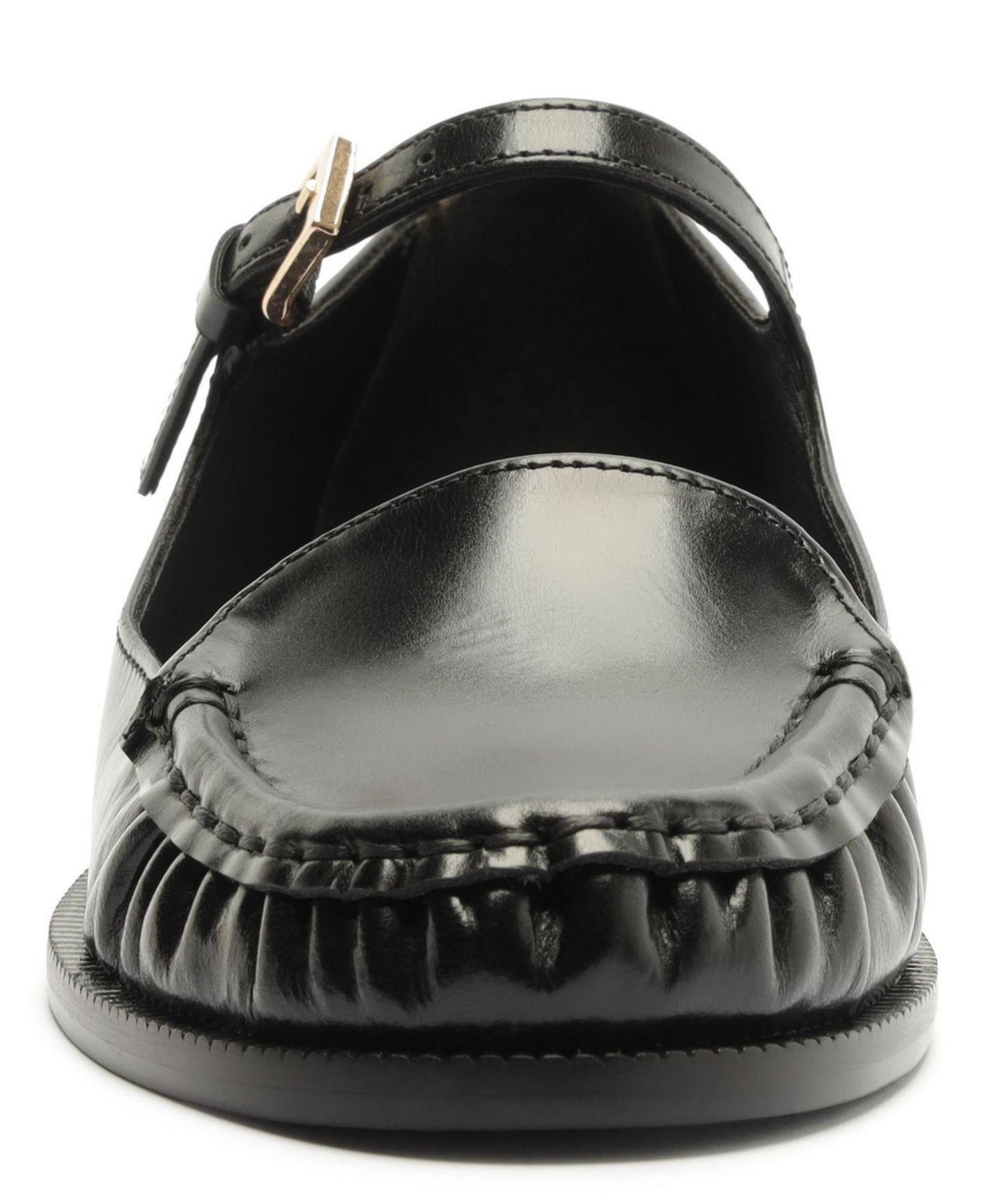 Женские балетки Schutz Tyla Buckle Mary Jane Flats, цвет: Чёрный — фото 6