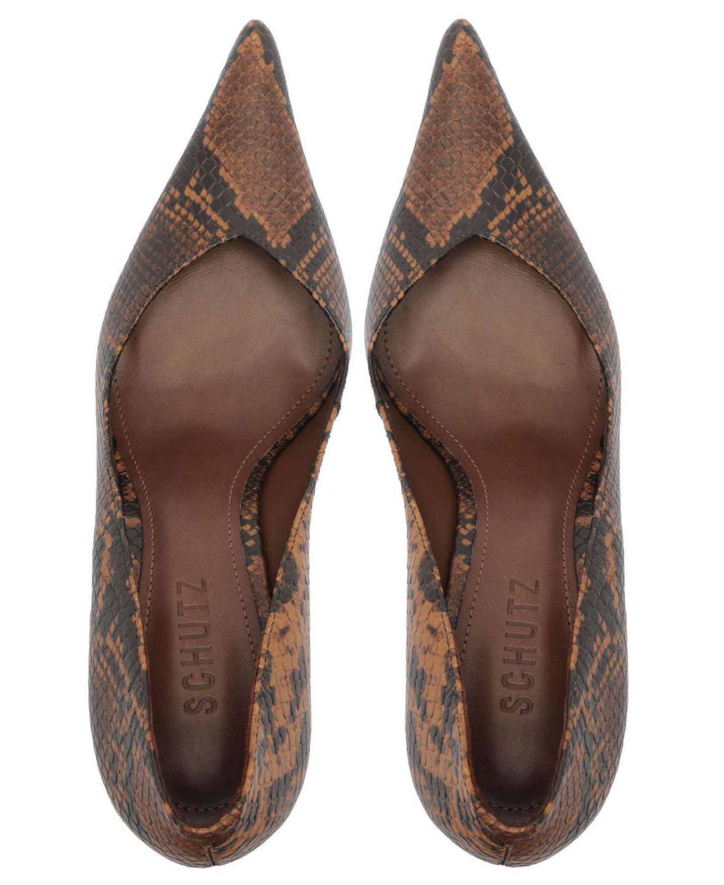 Женские туфли Schutz Siena Wedge Slip-On Pumps, цвет: С принтом — фото 11