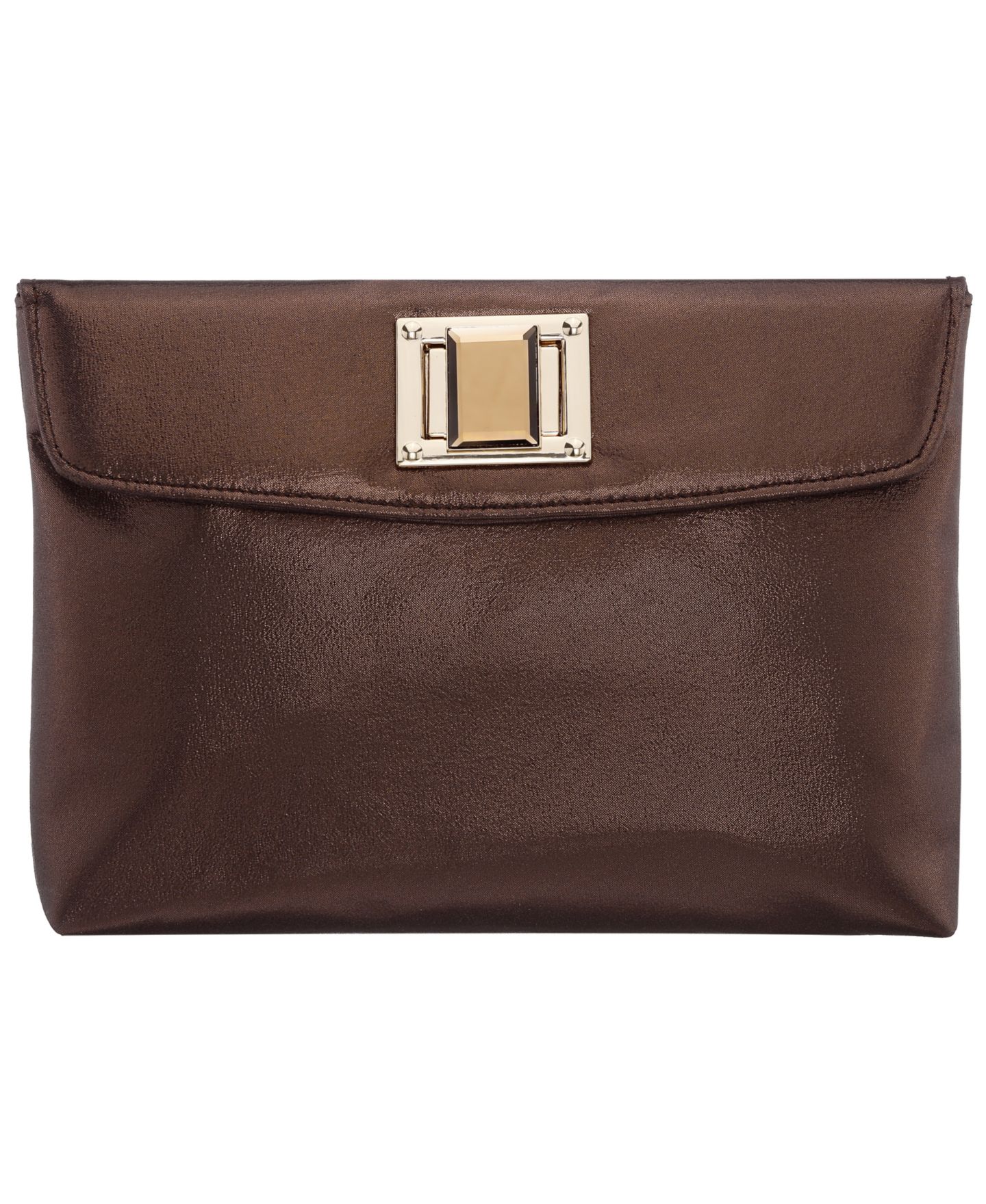 Женский клатч Nina Grayson Soft Slouchy Small Clutch Handbag, цвет: Бронзовый — фото 1