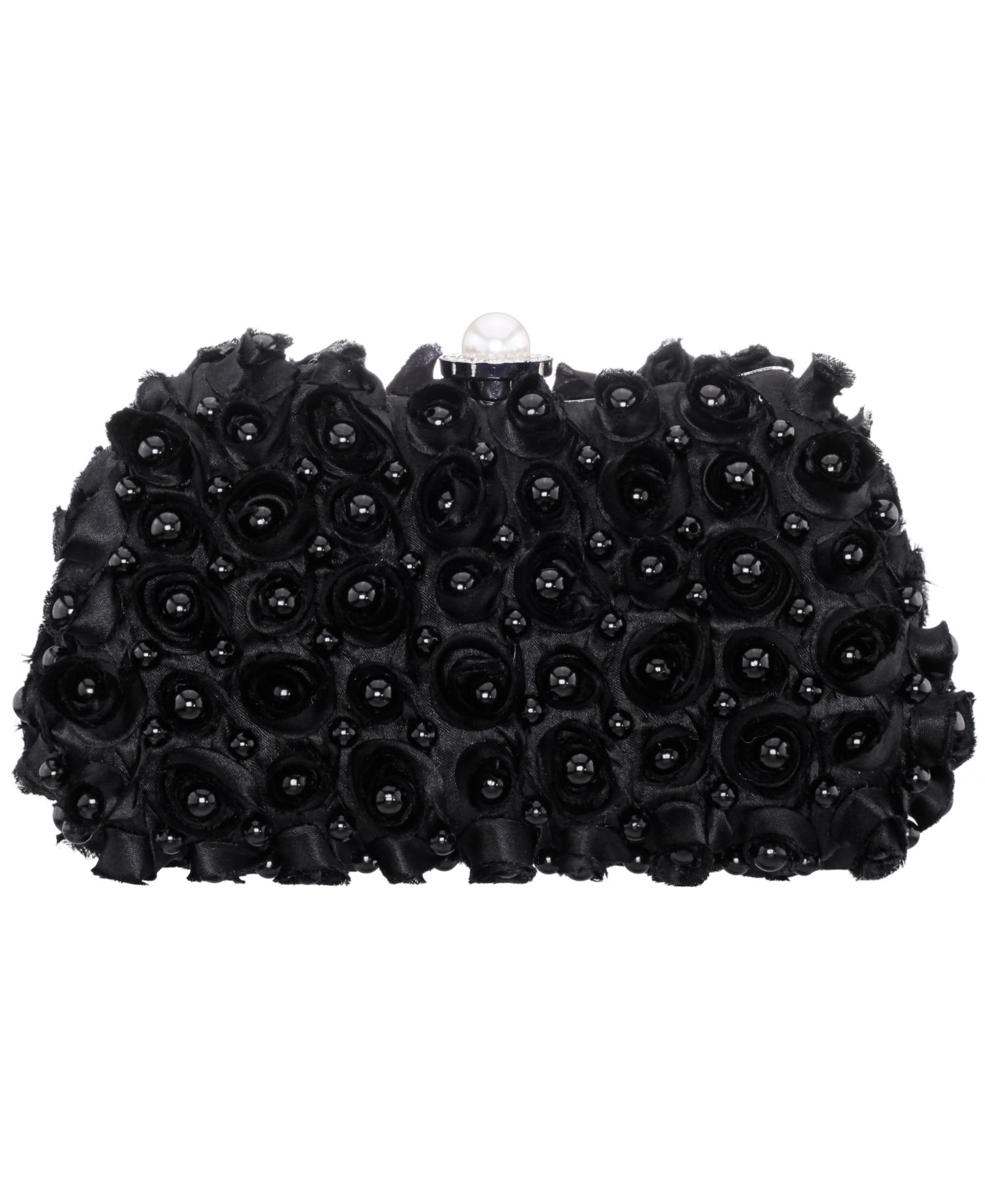 Paloma All Over Imitation Pearl Small Clutch Handbag